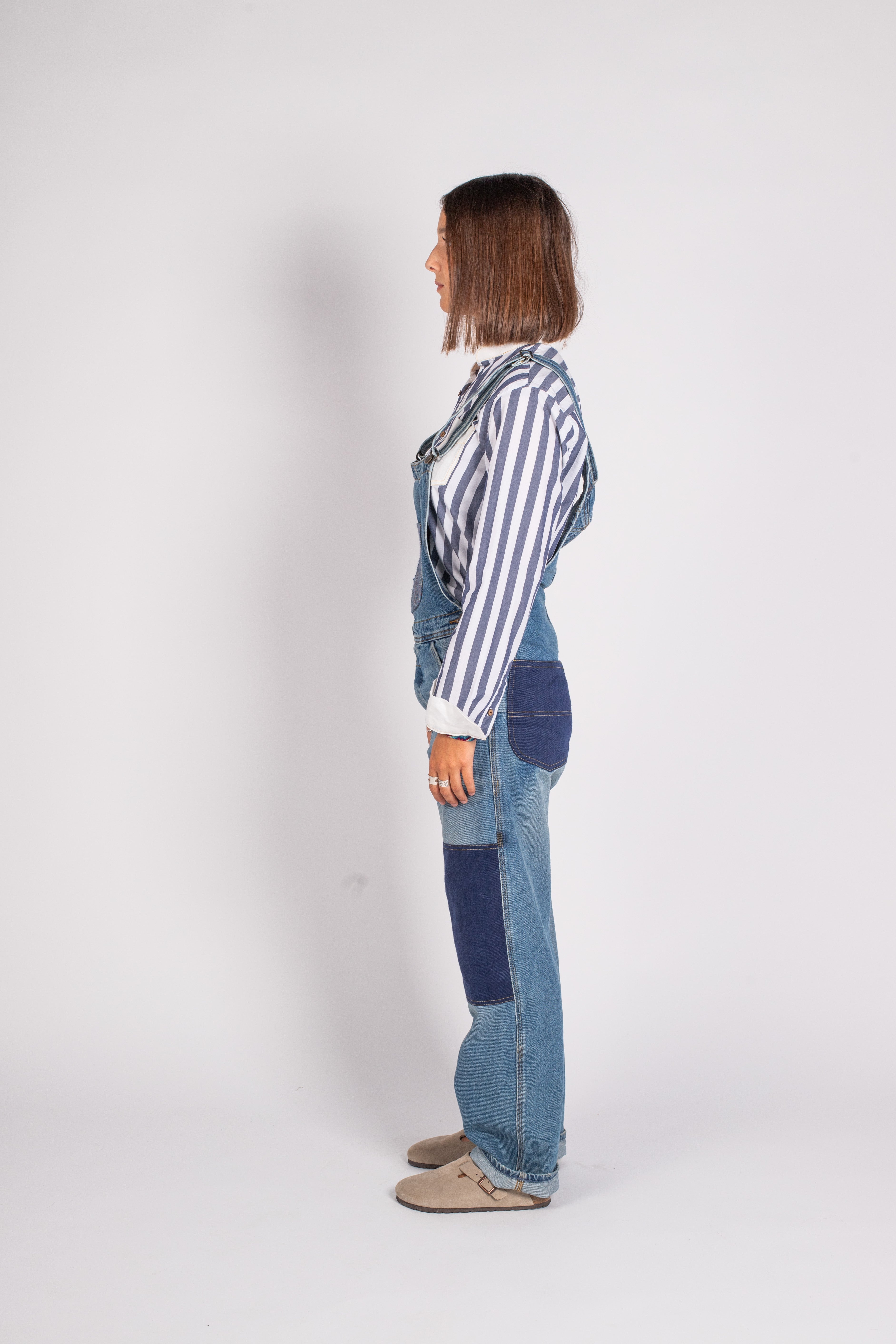 La chemise rayée en chanvre